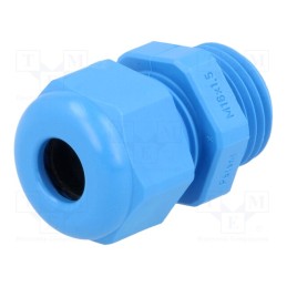 20 pcs : 1.209.1602.50 - Cable gland, M16, 1.5, IP68, polyamide, blue, UL94V-0, HSK-K