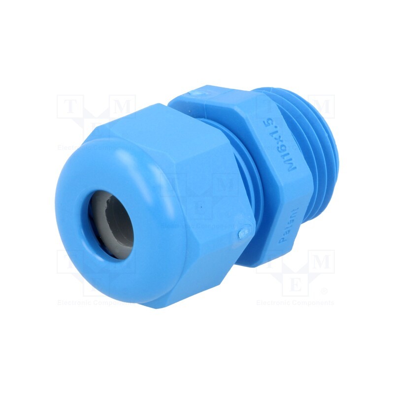 20 pcs : 1.209.1602.51 - Cable gland, M16, 1.5, IP68, polyamide, blue, UL94V-0, HSK-K