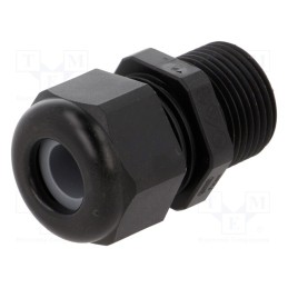 20 pcs : 1.209.2001.31 - Cable gland, with long thread, M20, 1.5, IP68, polyamide, black