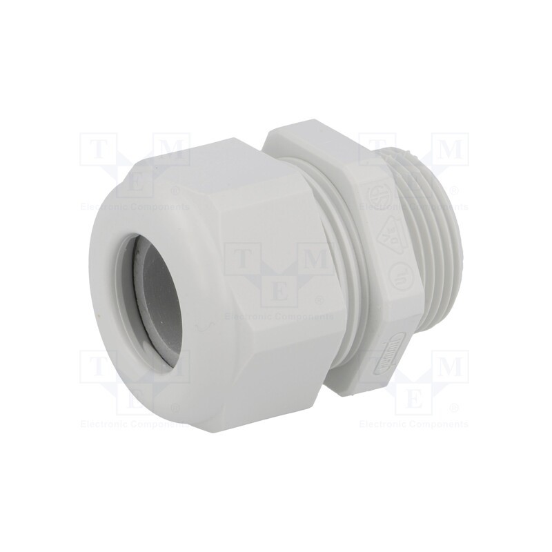 20 pcs : 1.209.2500.51 - Cable gland, M25, 1.5, IP68, polyamide, light grey, UL94V-0, HSK-K