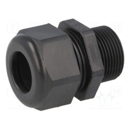 20 pcs : 1.209.2501.30 - Cable gland, with long thread, M25, 1.5, IP68, polyamide, black
