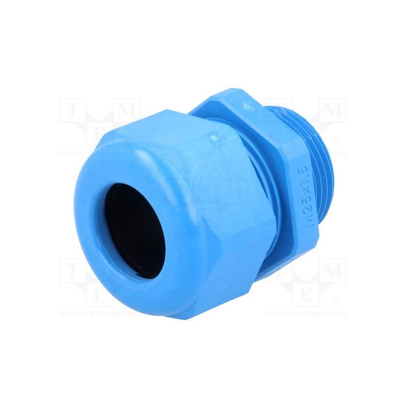 20 pcs : 1.209.2502.50 - Cable gland, M25, 1.5, IP68, polyamide, blue, UL94V-0, HSK-K