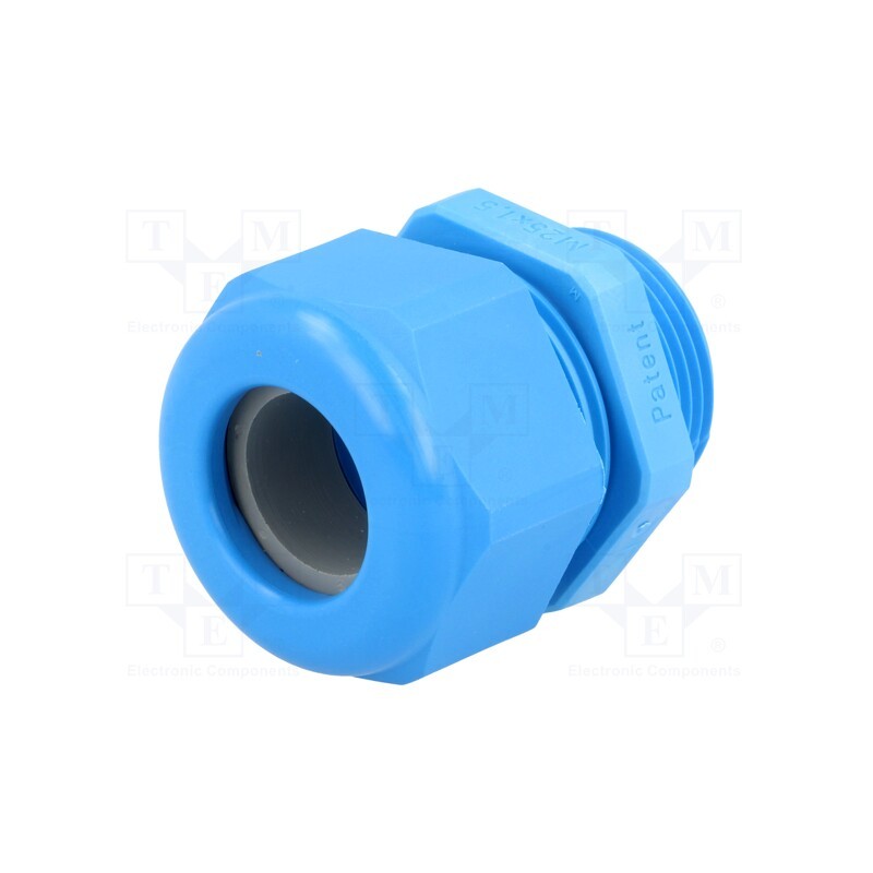 20 pcs : 1.209.2502.51 - Cable gland, M25, 1.5, IP68, polyamide, blue, UL94V-0, HSK-K