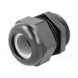 10 pcs : 1.209.2901.15 - Cable gland, PG29, IP68, polyamide, black, UL94V-0, HSK-K