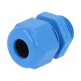 20 pcs : 1.219.1602.50 - Cable gland, M16, 1.5, IP68, polyamide, blue, UL94V-0, HSK-K