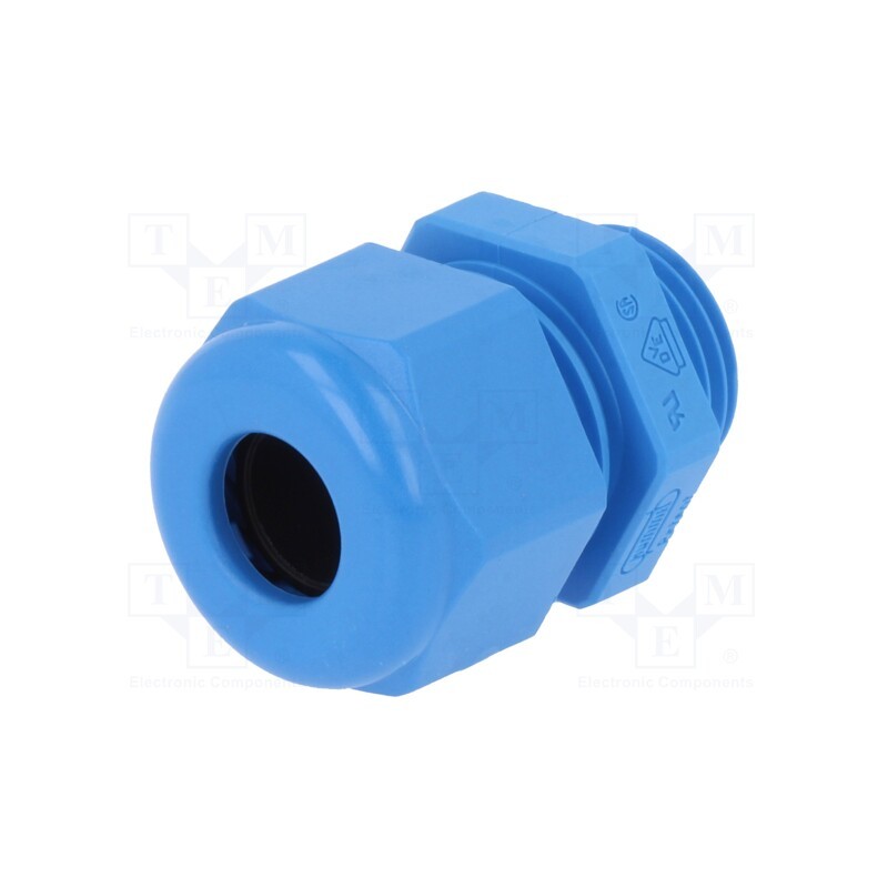 20 pcs : 1.219.1602.50 - Cable gland, M16, 1.5, IP68, polyamide, blue, UL94V-0, HSK-K