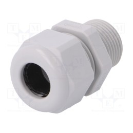 10 pcs : 1.219.2000.30 - Cable gland, with long thread, M20, 1.5, IP68, polyamide, grey