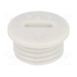 20 pcs : 1.251.0700.11 - Stopper, PG7, IP54, polyamide, grey, V-N-FS, Thread: PG, 6mm