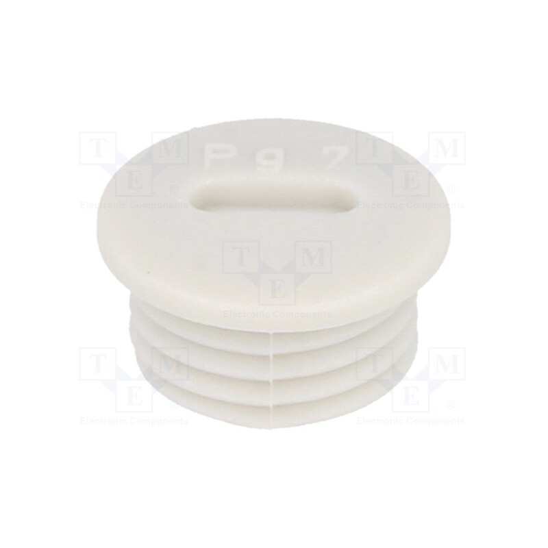 20 pcs : 1.251.0700.11 - Stopper, PG7, IP54, polyamide, grey, V-N-FS, Thread: PG, 6mm