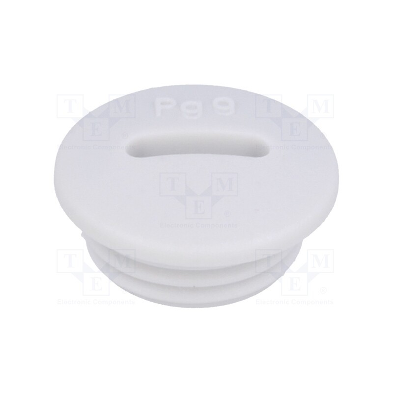 20 pcs : 1.251.0900.11 - Stopper, PG9, IP54, polyamide, grey, V-N-FS, Thread: PG, 6mm