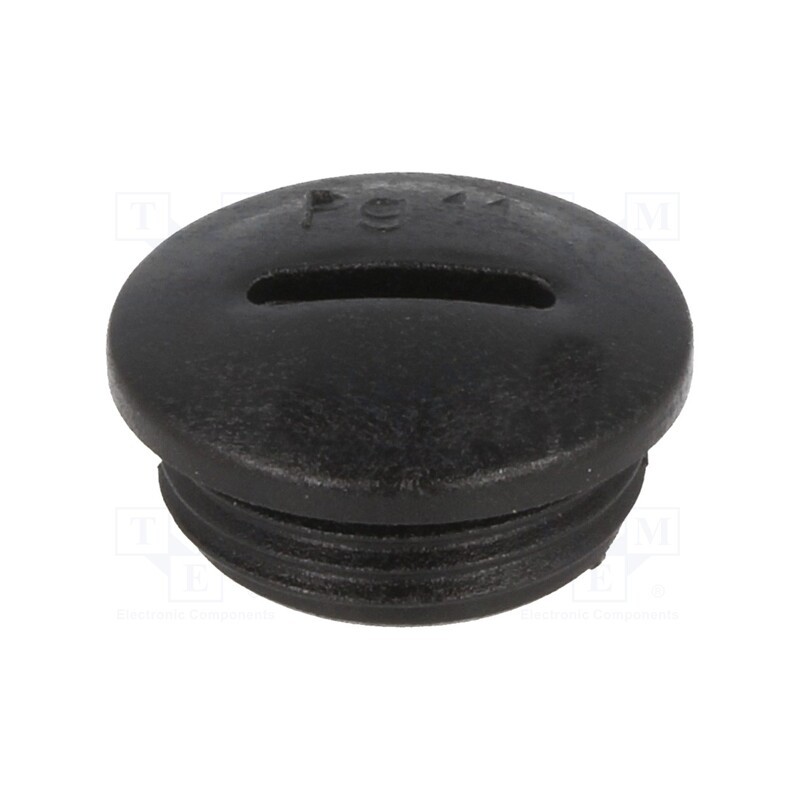 20 pcs : 1.251.1101.11 - Stopper, PG11, IP54, polyamide, black, V-N-FS, Thread: PG, 6mm