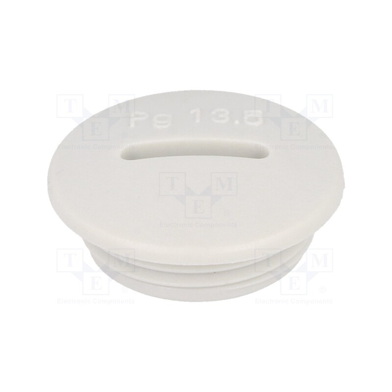 20 pcs : 1.251.1300.11 - Stopper, PG13,5, IP54, polyamide, grey, V-N-FS, Thread: PG, 6mm