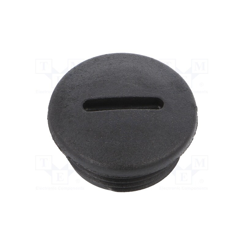 20 pcs : 1.251.2501.50 - Stopper, M25, 1.5, IP54, polyamide, black, V-N-FS, Thread: metric