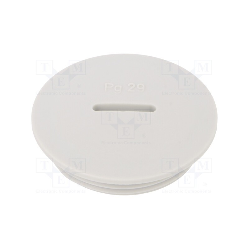 10 pcs : 1.251.2900.11 - Stopper, PG29, IP54, polyamide, grey, V-N-FS, Thread: PG, 8mm