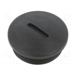 10 pcs : 1.251.3201.50 - Stopper, M32, 1.5, IP54, polyamide, black, V-N-FS, Thread: metric