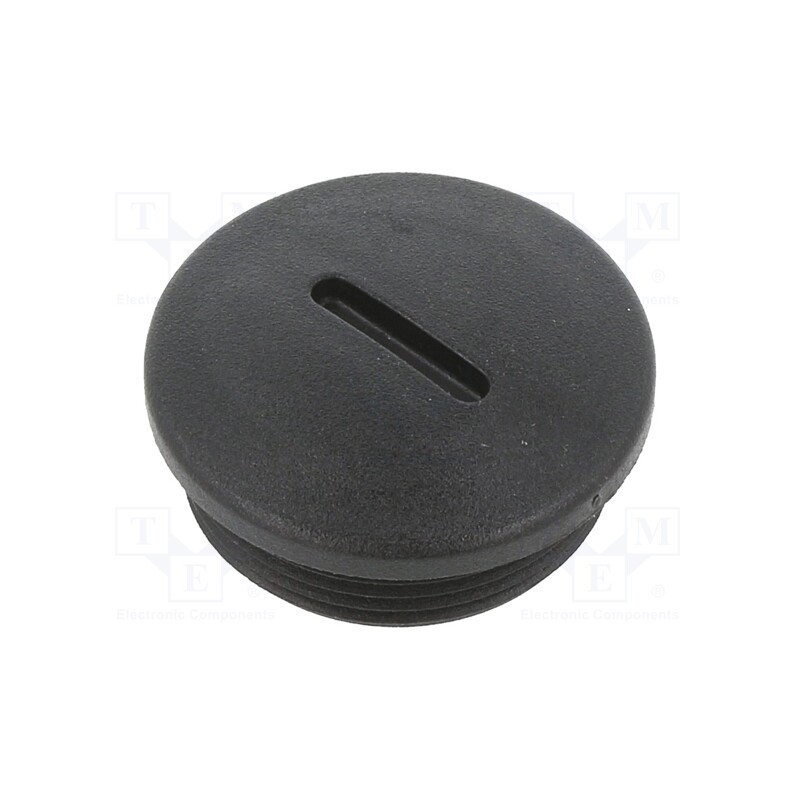 10 pcs : 1.251.3201.50 - Stopper, M32, 1.5, IP54, polyamide, black, V-N-FS, Thread: metric