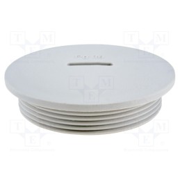 10 pcs : 1.251.3600.11 - Stopper, PG36, IP54, polyamide, grey, V-N-FS, Thread: PG, 10mm
