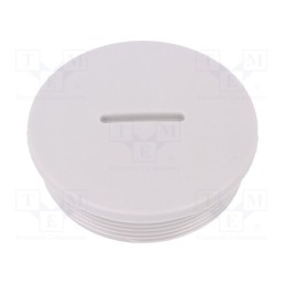 10 pcs : 1.251.5000.50 - Stopper, M50, 1.5, IP54, polyamide, grey, V-N-FS, Thread: metric