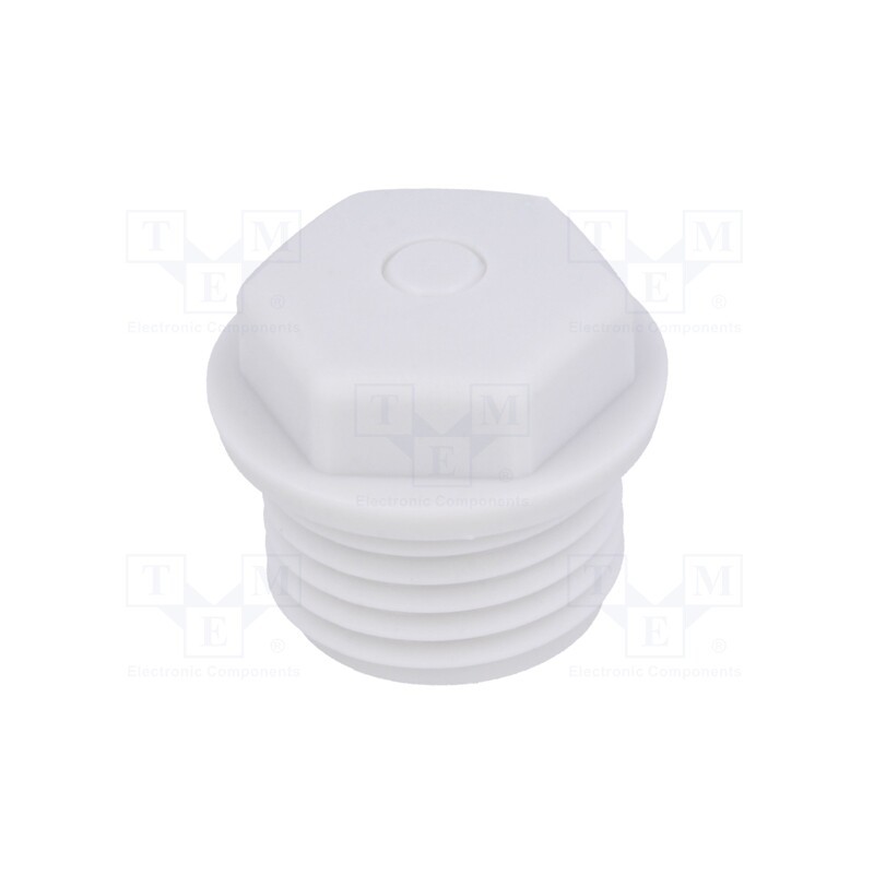 50 pcs : 1.282.2000.50 - Stopper, M20, 1.5, IP54, polyetylene, grey, WN, Thread: metric