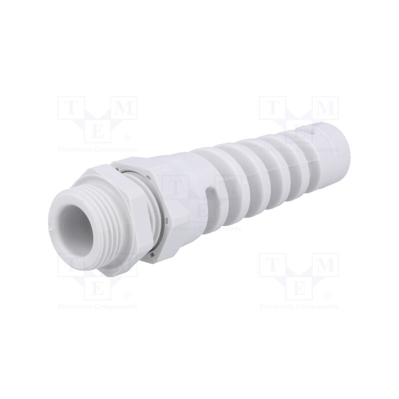 10 pcs : 1.293.1100.14 - Cable gland, with strain relief, PG11, IP68, polyamide, grey