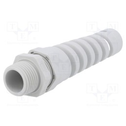 10 pcs : 1.293.1216.71 - Cable gland, with strain relief, NPT1/2'/16, IP68, polyamide