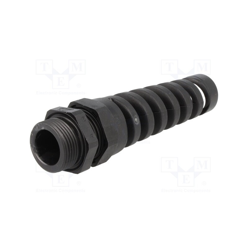 10 pcs : 1.293.1601.14 - Cable gland, with strain relief, PG16, IP68, polyamide, black