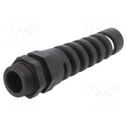 10 pcs : 1.293.1601.15 - Cable gland, with strain relief, PG16, IP68, polyamide, black