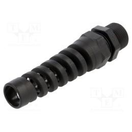 10 pcs : 1.293.1601.60 - Cable gland, with strain relief,with long thread, PG16, IP68