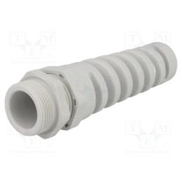 10 pcs : 1.293.2100.14 - Cable gland, with strain relief, PG21, IP68, polyamide, grey