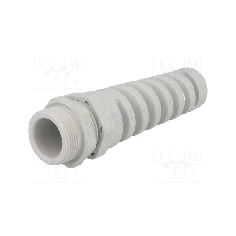 10 pcs : 1.293.2100.14 - Cable gland, with strain relief, PG21, IP68, polyamide, grey