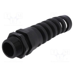 10 pcs : 1.293.3401.71 - Cable gland, with strain relief, NPT3/4', IP68, polyamide, black