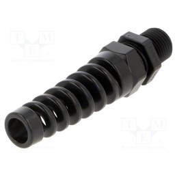 10 pcs : 1.294.1601.30 - Cable gland, with strain relief,with long thread, M16, 1.5, IP68