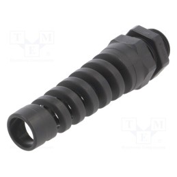 10 pcs : 1.294.2001.50 - Cable gland, with strain relief, M20, 1.5, IP68, polyamide, black