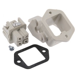 1 pcs - HARTING Locking Lever Kit, 3 + PE Way, 10A, Female, Han A, 230 - 400 V