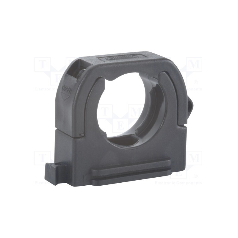 10 pcs : 1.534.1401.00 - Bracket, polyamide, Polyamide-Conduit, Application: for braids