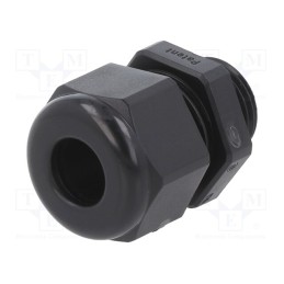 10 pcs : 1.590.0901.14 - Cable gland, PG9, IP68, polyamide, black, HSK-KE