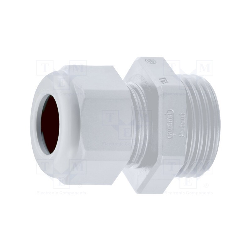 10 pcs : 1.591.1600.15 - Cable gland, PG16, IP54, polyamide, grey, HSK-KE