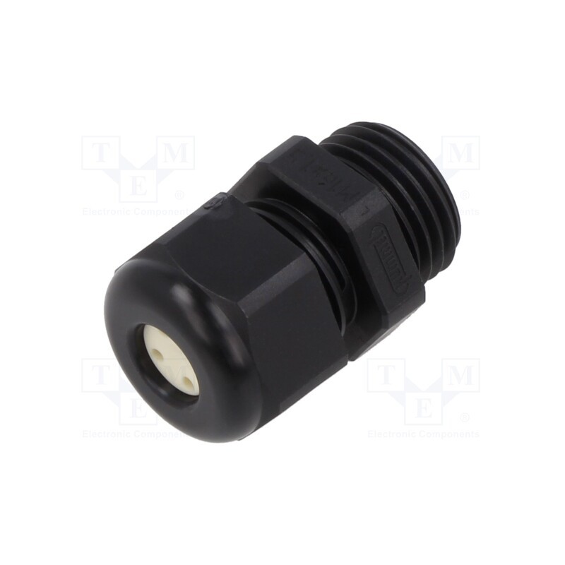 10 pcs : 1.597.1600.51 - Cable gland, multi-hole, M16, 1.5, IP65, polyamide, black, 4mm