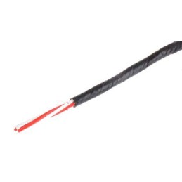 1 pcs - RS PRO Resistance Thermometer Detector (RTD) Wire, 10m, Screened, PTFE Insulation, +260°C Max, 7/0.2mm