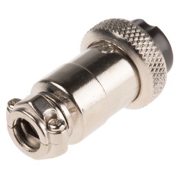 1 pcs - RS PRO Circular Connector, 8 Contacts, Cable Mount, Miniature Connector, Plug, Female