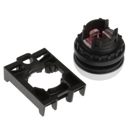 1 pcs - Eaton RMQ Titan M22 Series Red Illuminated Momentary Push Button Head, 22mm Cutout, IP69K