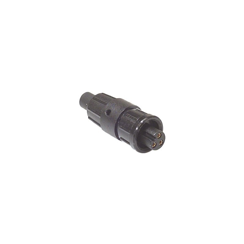 1 pcs - Switchcraft Circular Connector, 3 Contacts, Cable Mount, Subminiature Connector, Socket, Female, IP67, MICRO-CON-X