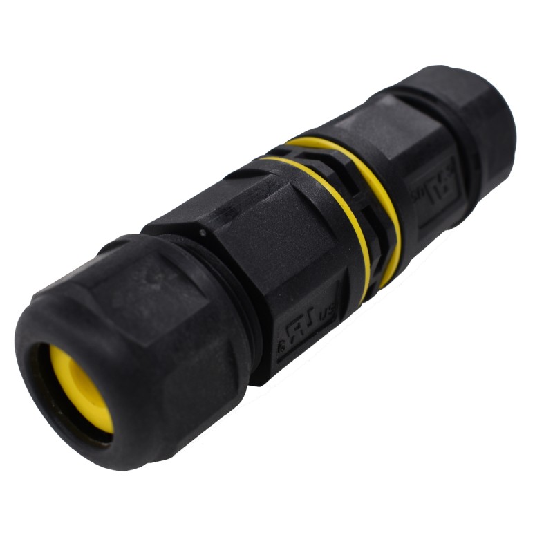 1 pcs - Amphenol Industrial Circular Connector, 4 Contacts, Cable Mount, Socket, Female, IP68, SC Series