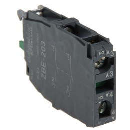 1 pcs - Schneider Electric Harmony XB Series Contact Block, 2NO