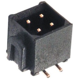 1 pcs - HARWIN Datamate L-Tek Series Right Angle Surface Mount PCB Header, 16 Contact(s), 2.0mm Pitch, 2 Row(s), Shrouded