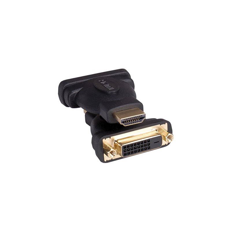 1 pcs - Roline AV Adapter, Female DVI-D to Male HDMI