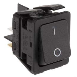 1 pcs - Arcolectric (Bulgin) Ltd DPST, On-Off Rocker Switch Panel Mount