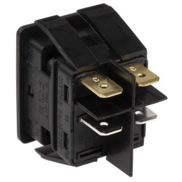 1 pcs - Arcolectric (Bulgin) Ltd DPST, On-Off Rocker Switch Panel Mount