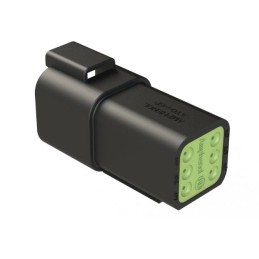 480 pcs - Amphenol Industrial, AT Cable connector Plug 6 Way, Crimp Termination