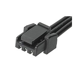 1 pcs - Molex 3 Way Female Micro-Lock Plus to 3 Way Female Micro-Lock Plus Wire to Board Cable, 600mm